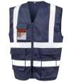 RS477 R477X Result Safe-Guard Heavy Duty Poly/Cotton Security Vest Navy colour image